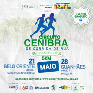 Circuito CENIBRA de Corrida de Rua - Inscrições Gratuitas - Portal ZUG - Vale do Aço