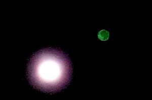 Duas polêmicas fotos da Lua foram registradas nesta sexta-feira em Ipatinga