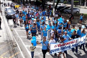 Dia Nacional de Luta das Pessoas com Deficiência com blitz educativa em Timóteo