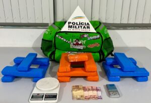 Quase 20 kg de maconha são apreendidas em Ipatinga; dois são presos