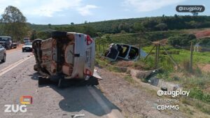 Grave acidente na BR-262 deixa três mortos e três feridos