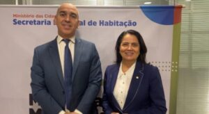 Deputada Rosângela Reis e Secretário Nacional de Habitação anunciam suplementação de R$10 milhões para conclusão do Conjunto Habitacional Bom Jardim III, em Ipatinga