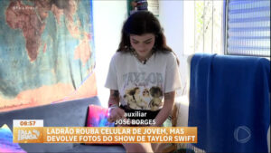 Fã de Taylor Swift pede "resgate" de fotos do show após ter celular roubado