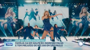 Família cai em golpe do falso ingresso para o show da Taylor Swift