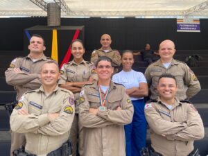 Militares da 8ª RPM conquistam medalhas de prata e bronze no Torneio Malhas de Ouro da PMMG