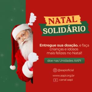 Natal Solidário da AAPI arrecada donativos para idosos da região metropolitana