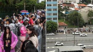 Primeiro show de Taylor Swift em São Paulo tem fila de quase 2 km: 'Uma palhaçada' - Entretenimento