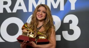 Shakira ganhou três prêmios no Grammy Latino de 2023