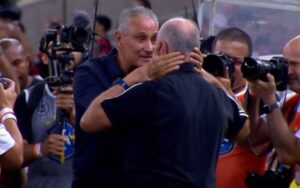 Tite revela conversa com Felipão antes do jogo