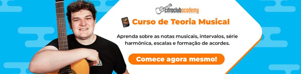 Curso de teoria musical do Cifra Club Academy