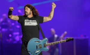 Dave Grohl com o Foo Fighters no Rock In Rio 2019