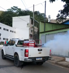 Combate à dengue: Ipatinga inicia novo ciclo de pulverizações com fumacê