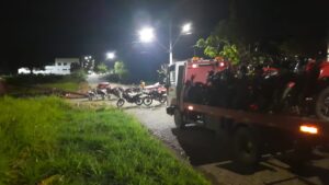 Manobras perigosas: quase 50 motos são apreendidas durante operação da PM em Governador Valadares | Vales de Minas Gerais