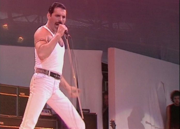 Freddie Mercury no Live Aid