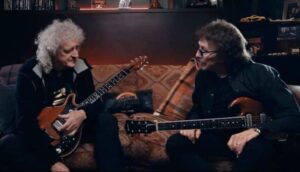 Brian May (Queen) se junta a Tony Iommi para tocar o clássico