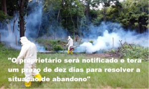 Fumacê em ação: Focos do mosquito da Dengue foram encontrados no antigo Choupana