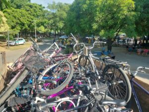 Operação apreende mais de duas dezenas de bicicletas de infratores no Parque Ipanema