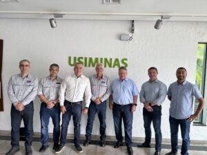 Usiminas recebe Presidente Executivo da Volkswagen no centro industrial de Ipatinga