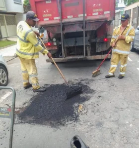 Prefeitura de Ipatinga realizou mais de 1.500 intervenções na malha viária em janeiro