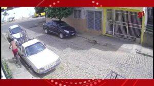 Detento foge de presídio em Inhapim, furta bicicleta e é capturado em seguida; vídeo | Vales de Minas Gerais