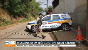 Homem é assassinado a tiros a poucos metros de casa, em Teófilo Otoni