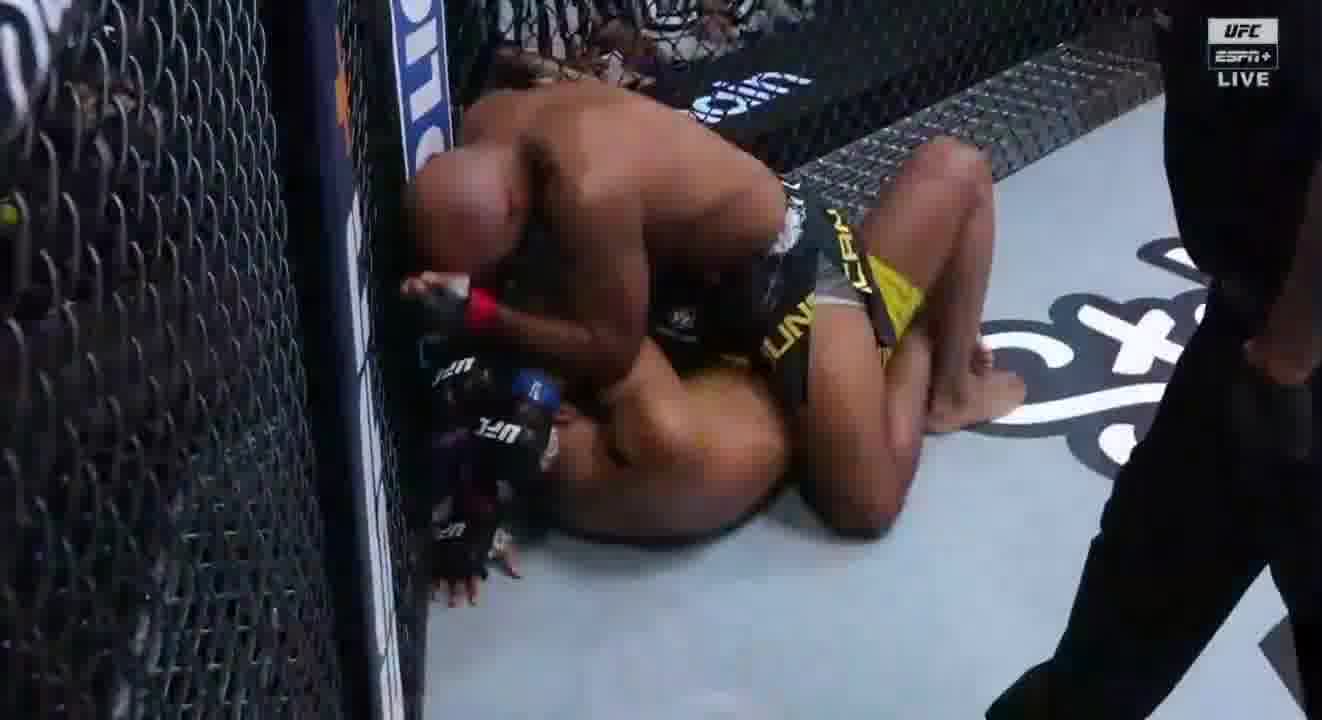 Cláudio Ribeiro foi nocauteado por Christian Leroy Duncan no UFC Vegas 87 no terceiro round (Foto: Reprodução)