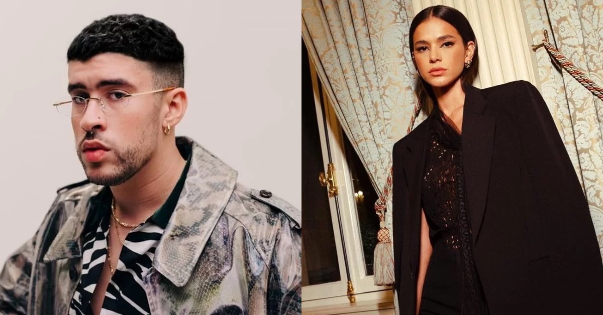 Bad Bunny e Bruna Marquezine - affair