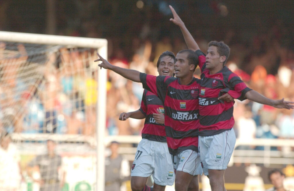 Felipe comemora gol diante do Fluminense pelo Carioca - Daryan Dornelles/Placar