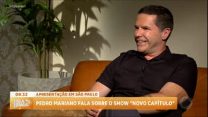 Pedro Mariano fala sobre turnê de "Novo Capítulo" e confirma projeto em homenagem a Elis Regina - RecordTV