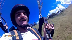 (Reprise) Vôo de parapente na Serra da Viúva em Santana do Paraíso “ZUG SPORT`S”