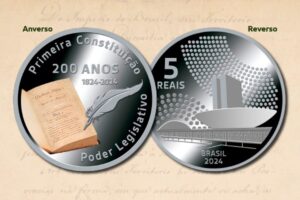 Câmara e Banco Central lançam moeda comemorativa pelos 200 anos da Constituição de 1824
