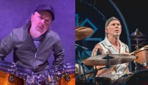 Lars Ulrich e Chad Smith vão interpretar bateristas na continuação do filme