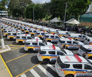 Polícia Militar ganha reforço de 112 novas viaturas