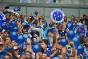 Torcida do Cruzeiro no Mineiro (foto: Alexandre Guzanshe/EM/D.A.Press)