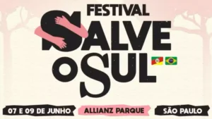 Festival "Salve o Sul" acontecerá em junho