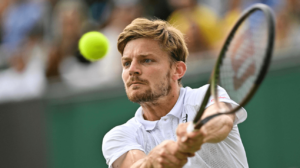 Tenista belga David Goffin (foto: Glyn Kirk/AFP)