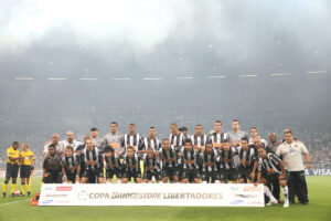 Elenco do Atltico campeo da Libertadores (foto: Alexandre Guzanshe/EM/D.A Press)