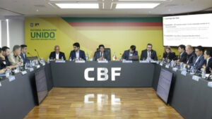 Reunio da CBF com os clubes da Srie A (foto: Rafael Ribeiro/CBF)