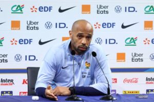 Thierry Henry coletiva (foto: EMMANUEL DUNAND / AFP)