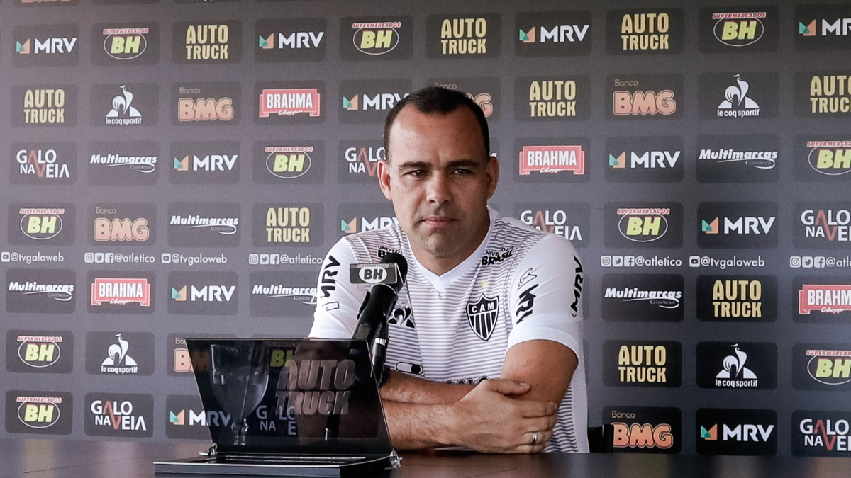 Rafael Dudamel durante passagem pelo Atlético - (foto: Bruno Cantini /Agencia Galo)