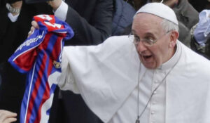 Agora ‘rival’, Papa Francisco já torceu pelo Atlético na Libertadores