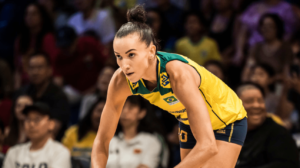 Gabi Guimares, ponteira da Seleo Brasileira Feminina de vlei (foto: Reproduo FIVB)