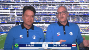 Comentarista do SporTV ironiza mudança nos campos da Copa América: ‘Quem foi o gênio?’