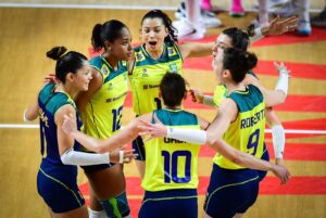 Seleo Brasileira Feminina de Vlei (foto: CBV/Divulgao)