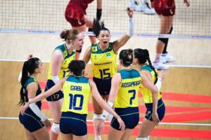 Seleo Brasileira Feminina de Vlei (foto: CBV/Divulgao)