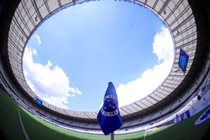 Bandeirinha do Cruzeiro no Mineiro (foto: Staff Images/Cruzeiro)