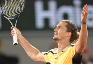 Zverev est na semifinal de Roland Garros (foto: BERTRAND GUAY/AFP)