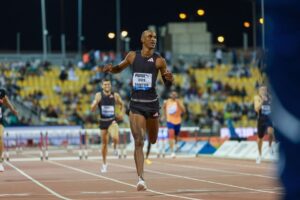 Alison dos Santos (foto: Divulgao/ Doha Diamond League)