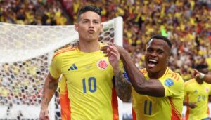 Colômbia goleia Panamá com show de James Rodríguez e avança na Copa América
