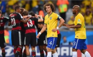 No dia 8 de julho de 2014, o Brasil levou 7 a 1 da Alemanha na semifinal da Copa do Mundo, no Mineiro (foto: Laurence Griffiths / AFP via Getty Images)